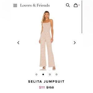Tan jumpsuit